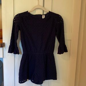 Girls M Navy GAP Romper